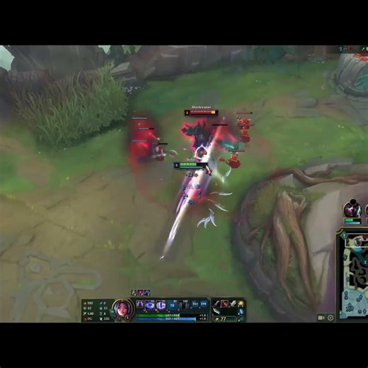 Irelia Clean Level 3 Kill on Mordekaiser #leagueoflegends #irelia