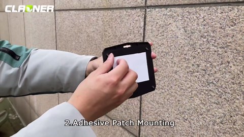 CLAONER Solar Lights Outdoor, [128 LED/4 Packs] Solar Motion Sensor Lights 3 Working Modes Outdoor Lights with 270° Wide Angle Wireless IP65 Waterproof Security Light for Fence Patio, Cold White