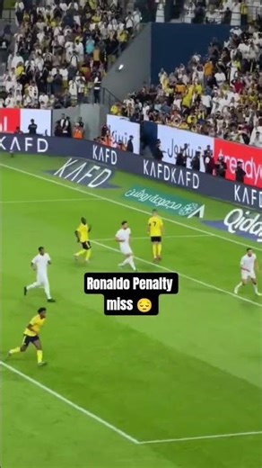 Second penalty miss for CR7