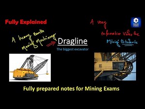 Dragline || Definition || Constructional Features ||Operation || The biggest excavator ||