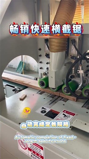 Come to the customer‘s factory to learn how the high-speed cross-section saw works.