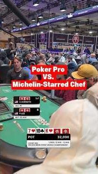 Poker Pro Puts Chef in the Pressure Cooker #wsop #poker