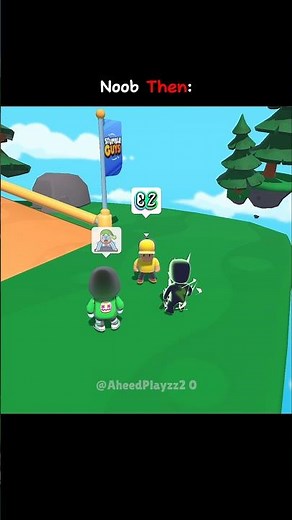 Stumble Guys Noob Now Vs Then 💀 Stumble Guys 0.87 New Update 🔥