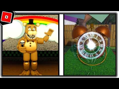 How to get THE ORIGINAL LOCATION BADGE and RETRO MORPHS in FREDBEAR'S MEGA ROLEPLAY - Roblox