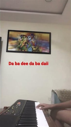 DA BA DEE ON PIANO