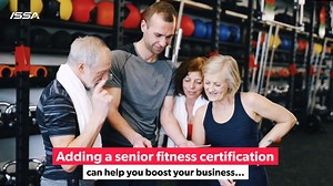 12 reactions | Looking to add to your personal training offerings? Consider working with seniors and use strength training to boost their quality of life. https://bit.ly/2vNQ6Id | ISSA (International Sports Sciences Association) | Facebook
