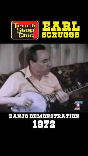 Truck Stop Chic on Instagram: "Earl Scruggs revolutionized bluegrass music with his innovative three-finger banjo picking style, first gaining fame with Bill Monroe’s Blue Grass Boys and later co-founding Flatt & Scruggs. This footage was captured by David Hoffman, who documented Earl throughout the 70s in North Carolina and beyond. Together, Scruggs and Hoffman spotlighted bluegrass’s enduring influence. #bluegrass #americana"