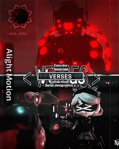 Executor vs Serial designation v #edit #murderdronesepisode #skibiditoilet #serialdesignationv