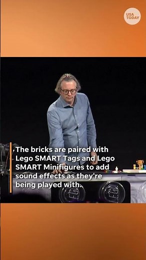 LEGO unveils new SMART brick at CES