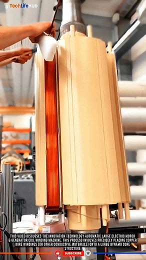 Innovation Coil Technology; Automated Winding, Precision & Optimal Dynamo Performance.#coils | Viral Clip 2 | Facebook
