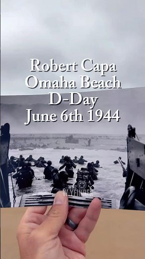 OMAHA BEACH Then & Now #thenandnow #omaha #normandy #nostalgia