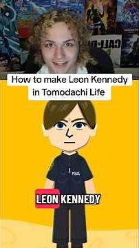 How to make Leon Kennedy in Tomodachi Life Living the Dream!