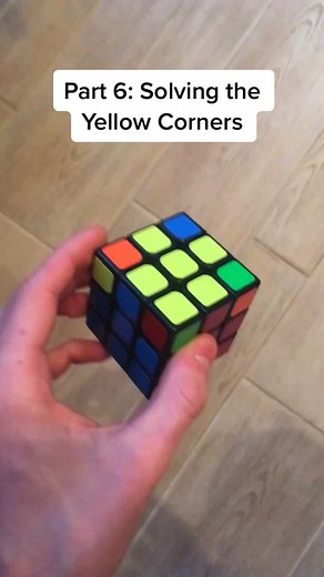 Solving Yellow Corners on a Rubix Cube: Step-by-Step Guide