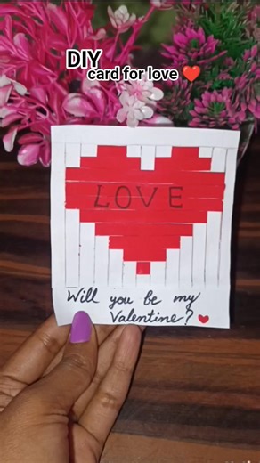 diy love card for proposal ❤ #shorts #craft #proposal #love #valentinesday #gift @creativesworld