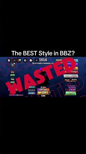 The BEST Style In BBZ #roblox #robloxedit #robloxbbz #chrollo