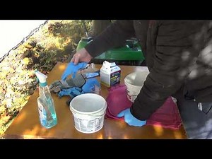 RDLG Ciment Hydraulique Quick Plug, parfait pour boucher un trou dans le solage de la maison.