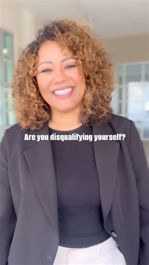 Are you disqualifying yourself? 🤔 I pray that this blesses and encourages you today! Happy Sunday ❤️ | Tabatha Claytor