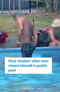 "I need a drink after that..." 😅 🍸 #pool #cleaning #publicpool #soap #hygiene #newzealand #TMS7 – Straight after Sunrise, weekdays on Channel 7 and 7Plus | The Morning Show