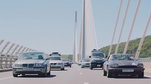 4.2K views · 224 reactions | 48 seconds of the whole Rust 2 Rome convoy crossing the Millau Viadict bridge! Took a lot of teamwork to pull this off but was absolutely worth it, well done to all the teams and the Rust 2 Rome Camera Crew for capturing this incredible moment  #rust2rome #frenchalps | Rust2Rome | Facebook