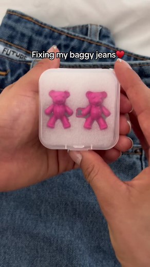 Make your jeans fit better🧸🤍