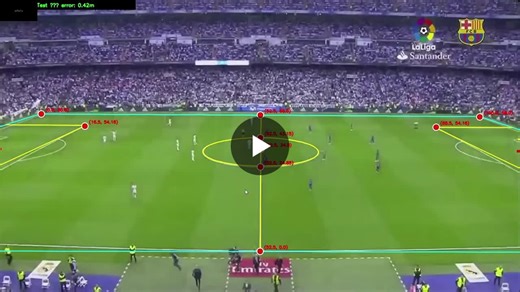 #computervision #ai #football #sportsanalytics #opencv #yolo #python | Samy Metref