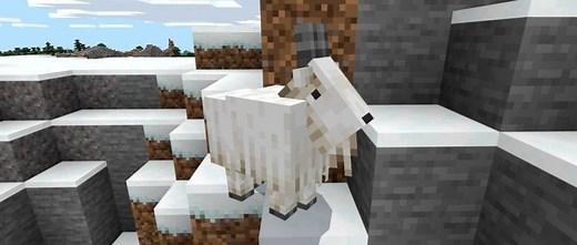 What biome do goats spawn in Minecraft?