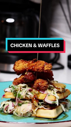 Delicious and Simple Chicken & Waffles Recipe | Try it this Weekend