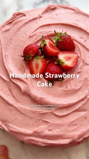 Homemade Strawberry Cake | Sally's Baking