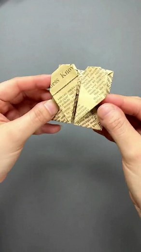 Simple Origami: Heart Storage Box 🎁❤️ #origami #easytomake #easytodo #inspiredawesomelife #LearnItOnTikTok #fyp #gift #ShareTheJOYice #diyproject #paper #storage #heart