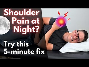 Shoulder Pain at Night? Relief in 5 Minutes