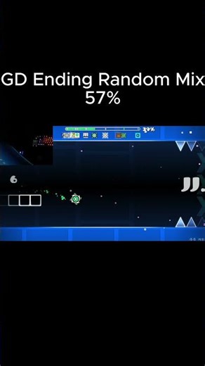 GD Ending Random Mix 57... #Geometrydash #gd #gaming #fyp #shorts #fypviral