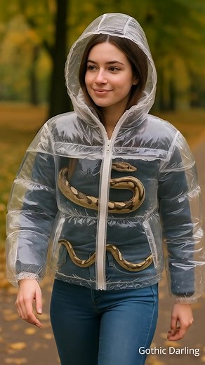 These snake jackets would let you bring your pet with you on walks and keep them warm | Gothic Darling
