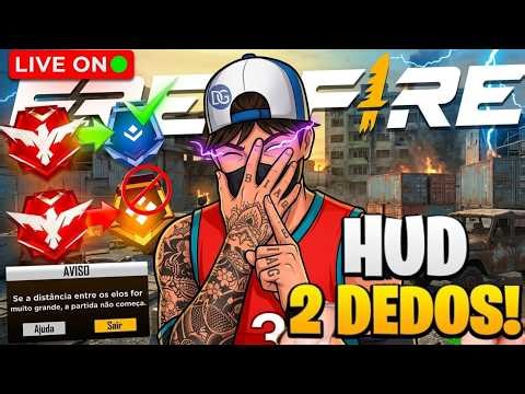 FREE FIRE AO VIVO💜CARREGANDO INSCRITOS NA RANK💜FF MOBILE#freefire #apostado #mobilador