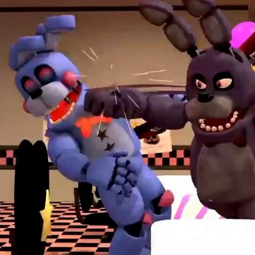 These Animatronic got some hands 🥊🔥| ‪@AndrewJohn100‬ #fnaf