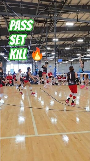 🔥 Victoria Pass, Nathalia Set, Alondra Deep Kill! #Shorts #Volleyball #Sports