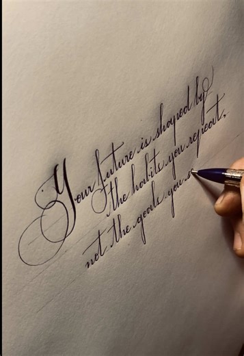 Mastering Handwriting Techniques for Beautiful Cursive
