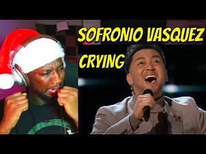 Crying - Sofronio Vasquez | The Voice Playoffs | REACTION!