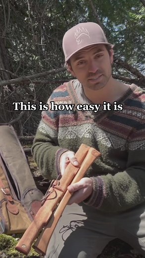 Easy Mahogany Buck Saw Setup for Camping