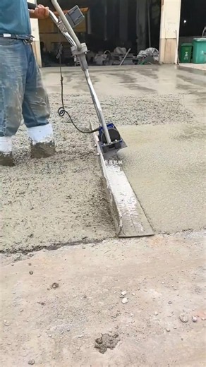 The Most Satisfying Concrete Leveling You'll Ever See! 🏗️🔥