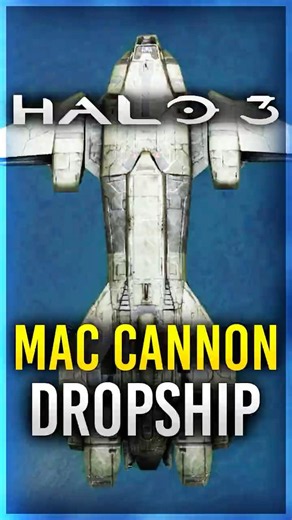 Halo 3 Mod adds CONDOR DROPSHIP with a Working MAC CANNON