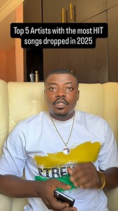 Nigerian artists with the most HIT songs in 2025.. #unofficial_olas #unofficialolas | Unofficial Olas
