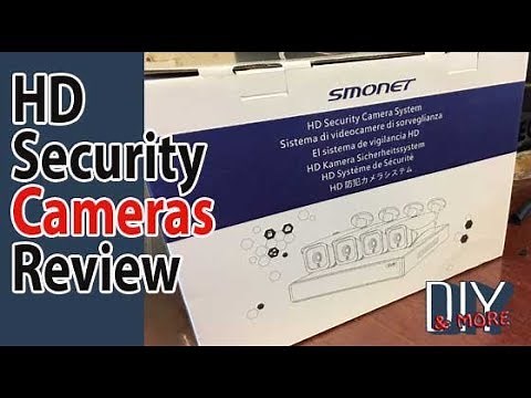 SMONET WIRED SECURITY CAMERA SYSTEM REVIEW