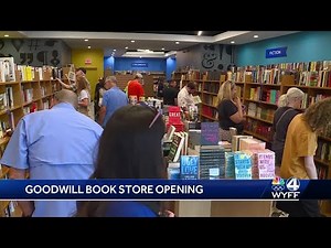 Goodwill launches its first thrift bookstore in Greenville, South Carolina