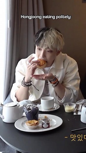 Delicious Korean Mukbang Challenge ft. Ateez Members Wooyoung and Hongjoong