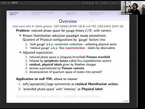 Michele Schiavina: Superselection sectors from Hamiltonian reduction