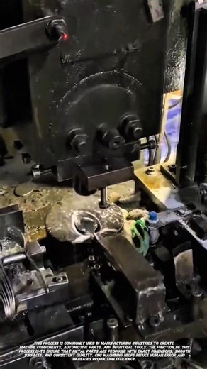 Amazing Metal Cutting Process Using CNC Machine | Satisfying Industrial Work.