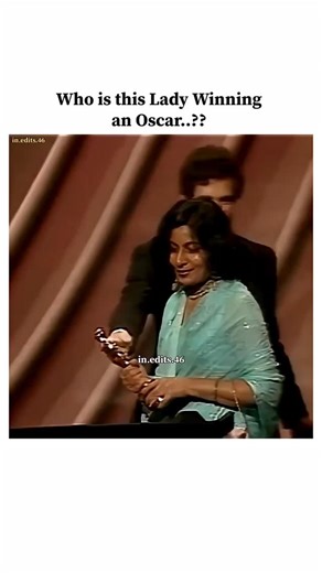 Lady Winning An Oscar Who Is She ? . . #bollywood #celebrity #news #updates #trending #viral #reel #explorepage #foryoupage #oscar | Aakash Yadav