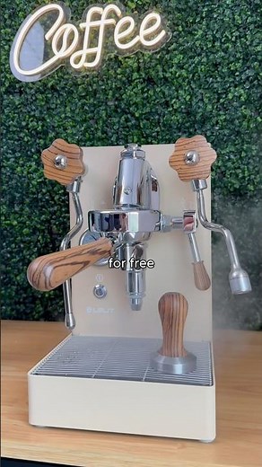 Giving away a limited edition gold espresso machine - Lelit Mara X #coffee