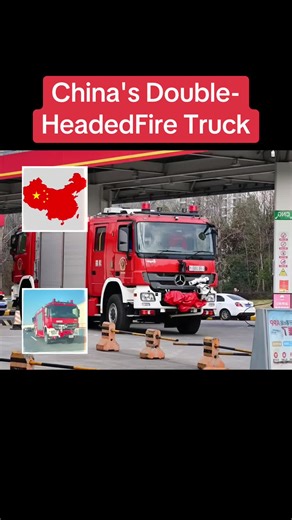 China has developed a double-headed fire truck designed to solve one of the biggest challenges in emergency response—traffic and tight spaces. With driver cabins at both ends, the truck can move forward or backward instantly without turning around, saving valuable time during emergencies. This innovation has sparked global conversations, admiration, and even quiet concern, raising questions about whether similar technology exists in the US or Europe, and who is truly leading the world in practic