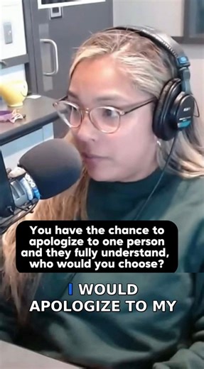 “SHE FELT LIKE I LEFT HER THERE BY HERSELF” Jess chose her sister. If you could apologize to one person knowing they’d truly understand… who would it be? Full conversation on our podcast. #apologize #healing #healingjourney #maryland #growth | Kramer & Jess - Mix 106.5 Mornings